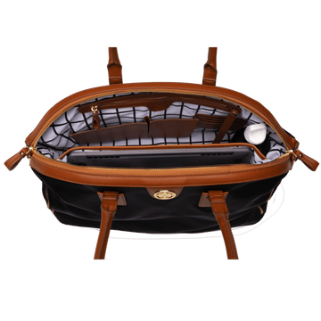 Color - Black With Brown Trim