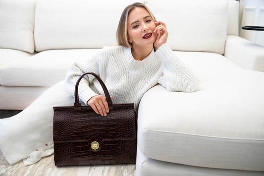 EMMA 39 - Croc Bordeaux