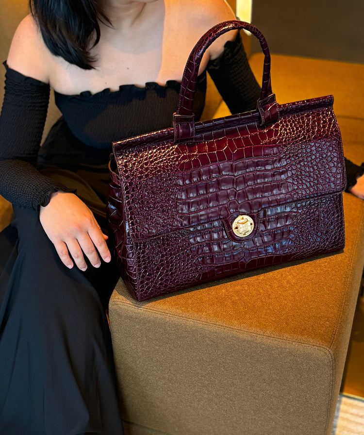 Color - Croc Bordeaux