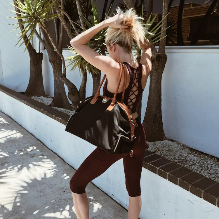 Color - Black With Brown Trim