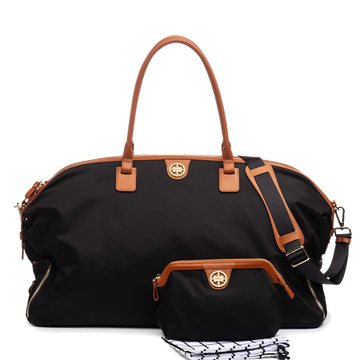 Color - Black With Brown Trim