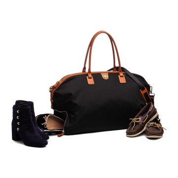 Color - Black With Brown Trim