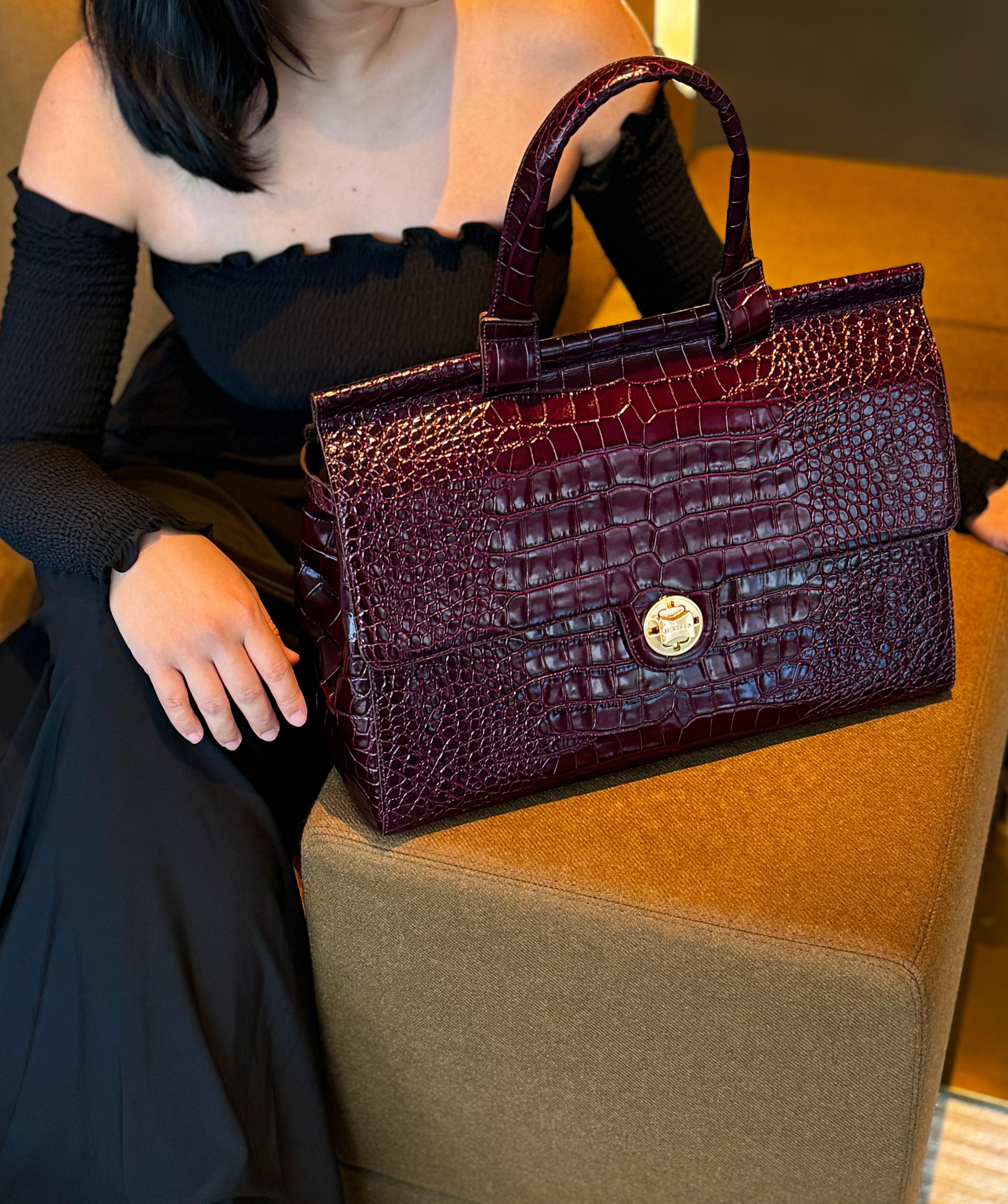 Color - Croc Bordeaux