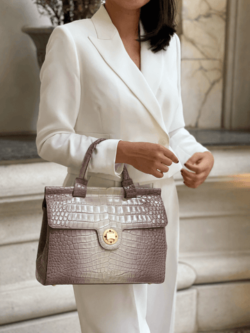 Color - Croc White Himalaya