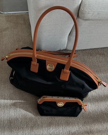 Color - Black With Brown Trim