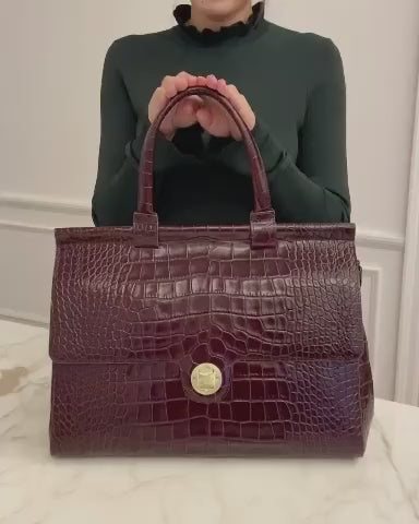 Color - Croc Bordeaux